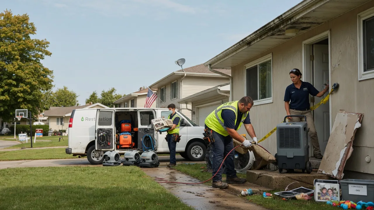 Water Damage Restoration in Tipton, MI near me
